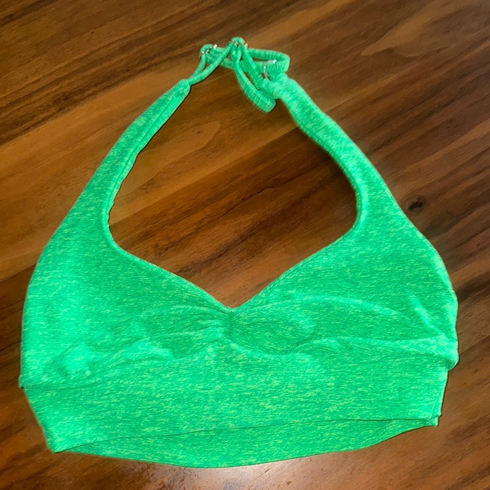 Bombshell Sportswear Green Halter Top